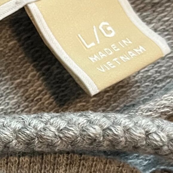 Michael Kors Full Zip Top MK Logo Women's Hoodie, size L - Picture 5 of 5